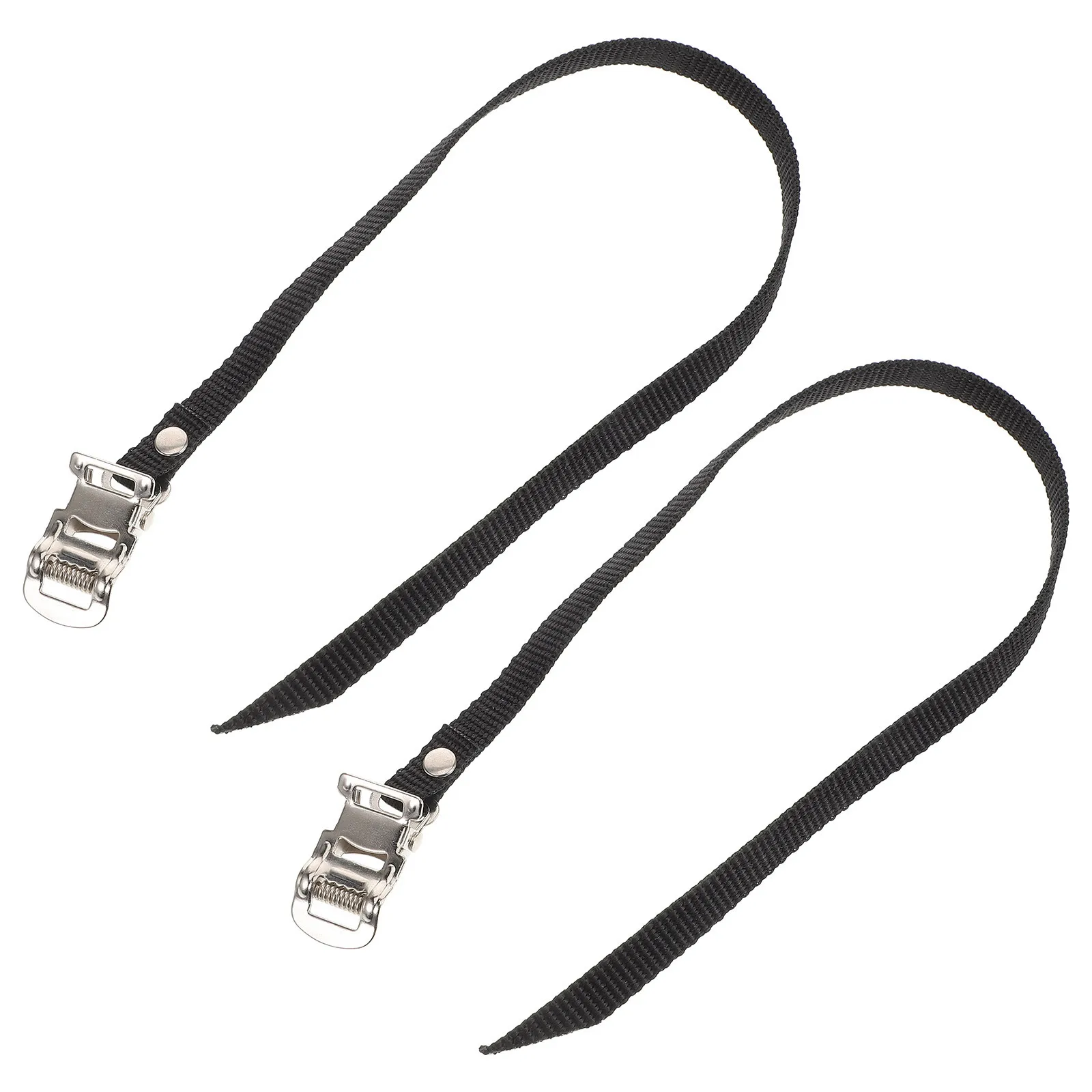 

2Pcs Adjustable Pedal Straps for Bike Pedals Comfortable Anti-Slip Cycling Foot Binding Fastening Straps Exercise Road Mountain