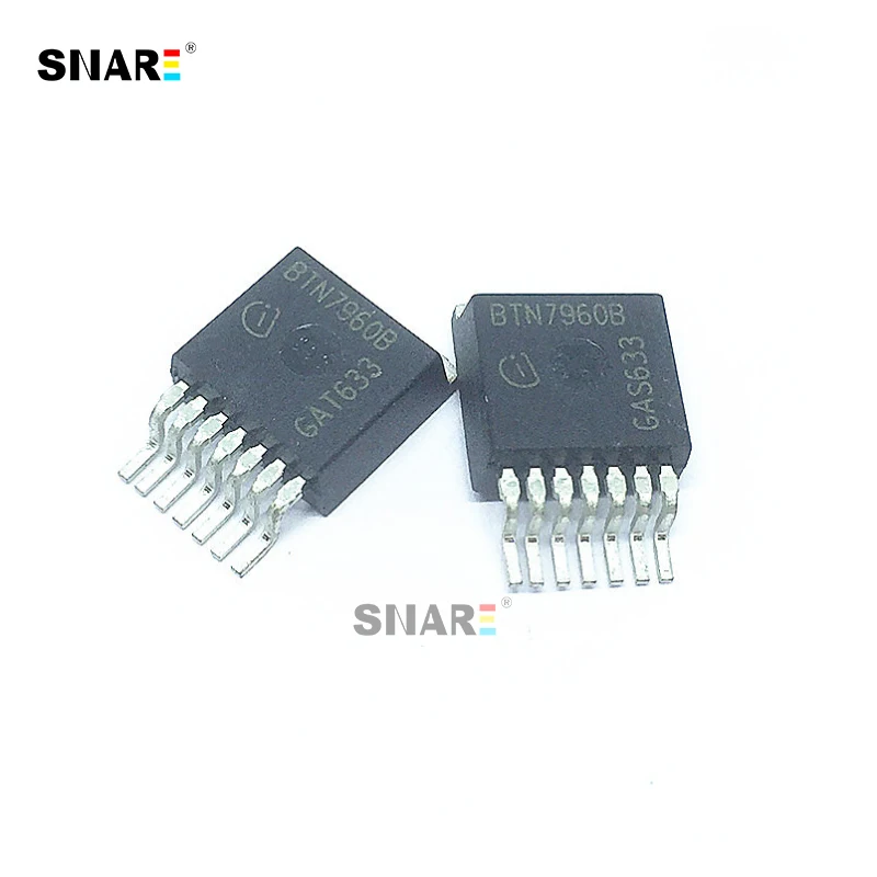 

5PCS/LOT BTN7960B Bridge driver TO263 specializes in automotive computer chips Ignition Controllers & Drivers HI CRRENT