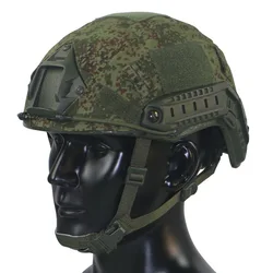 Emr Little Green Man Ruins Camouflage Fast Tactical Helmet Cover Cloth