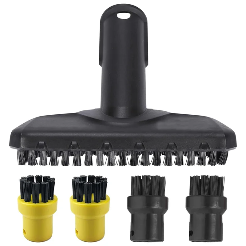 Steam Mop Pinsel Kopf Ersatz Kleine Runde Bürsten Forkarcher Sc1 Sc2 Sc3 Sc4 Sc5 Hand Dampf Reiniger-A58E