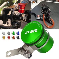 Kawasaki Ninja ZX6R ZX 636 6R 2007 2008 2009 2010 - 2018 arka fren sıvı haznesi motosiklet alüminyum debriyaj tankı yağ fincan