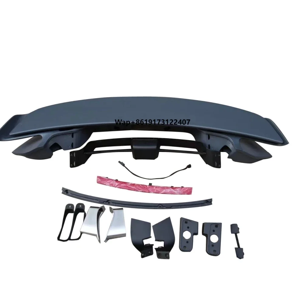 

YZ Dry Carbon Fiber Auto Lifting Rear Spoiler for 911 2019- Model 992-Spoiler-carbon Retrofit/Upgrade