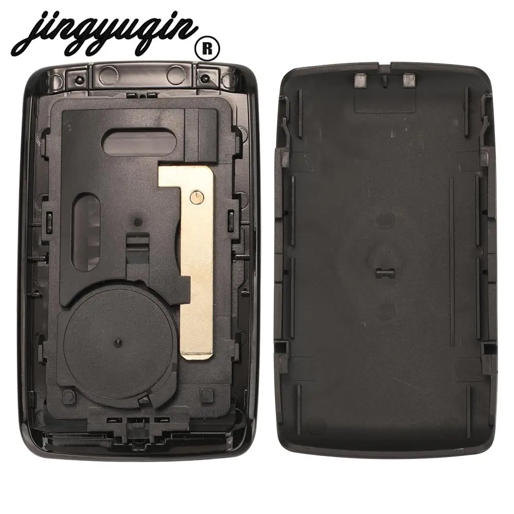 jingyuqin 4 Buttons Remote Car Key Case Shell for Renault Megane IV Espace 5 Scenic IV DUSTER CUPTUR KOLEOS KOLEOS