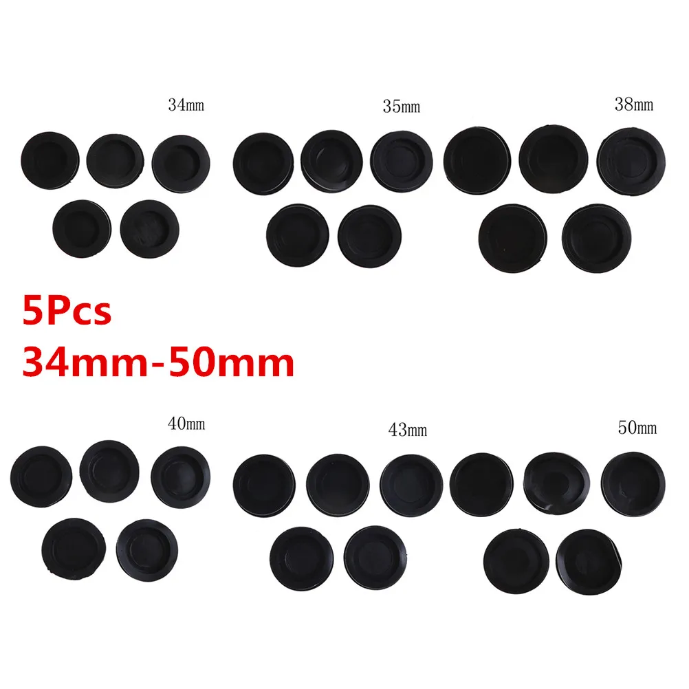 5Pcs 34mm-50mm Rubber Money Saving Box Piggy Bank Closure Plug Stopper Cover