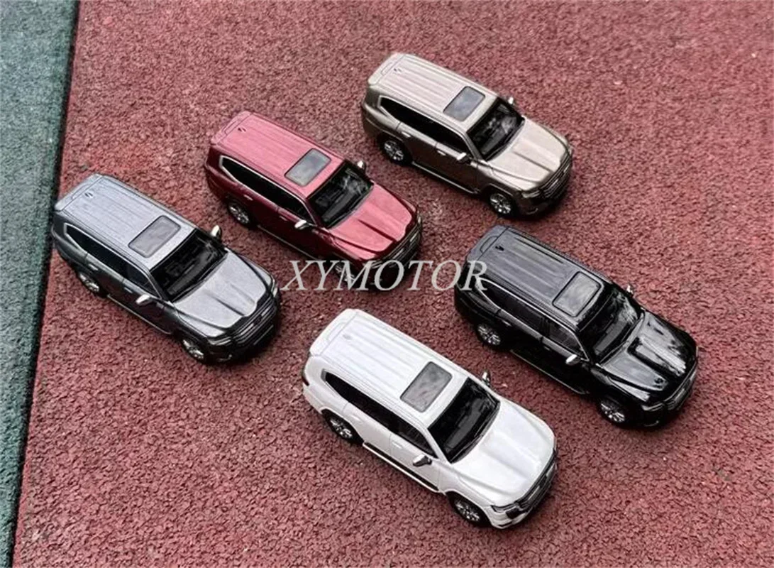 LCD 1:64 For LAND CRUISER LC300 ZX SUV GR-Sport Diecast Model Car Toys Gifts Hobby Display Ornaments Collection