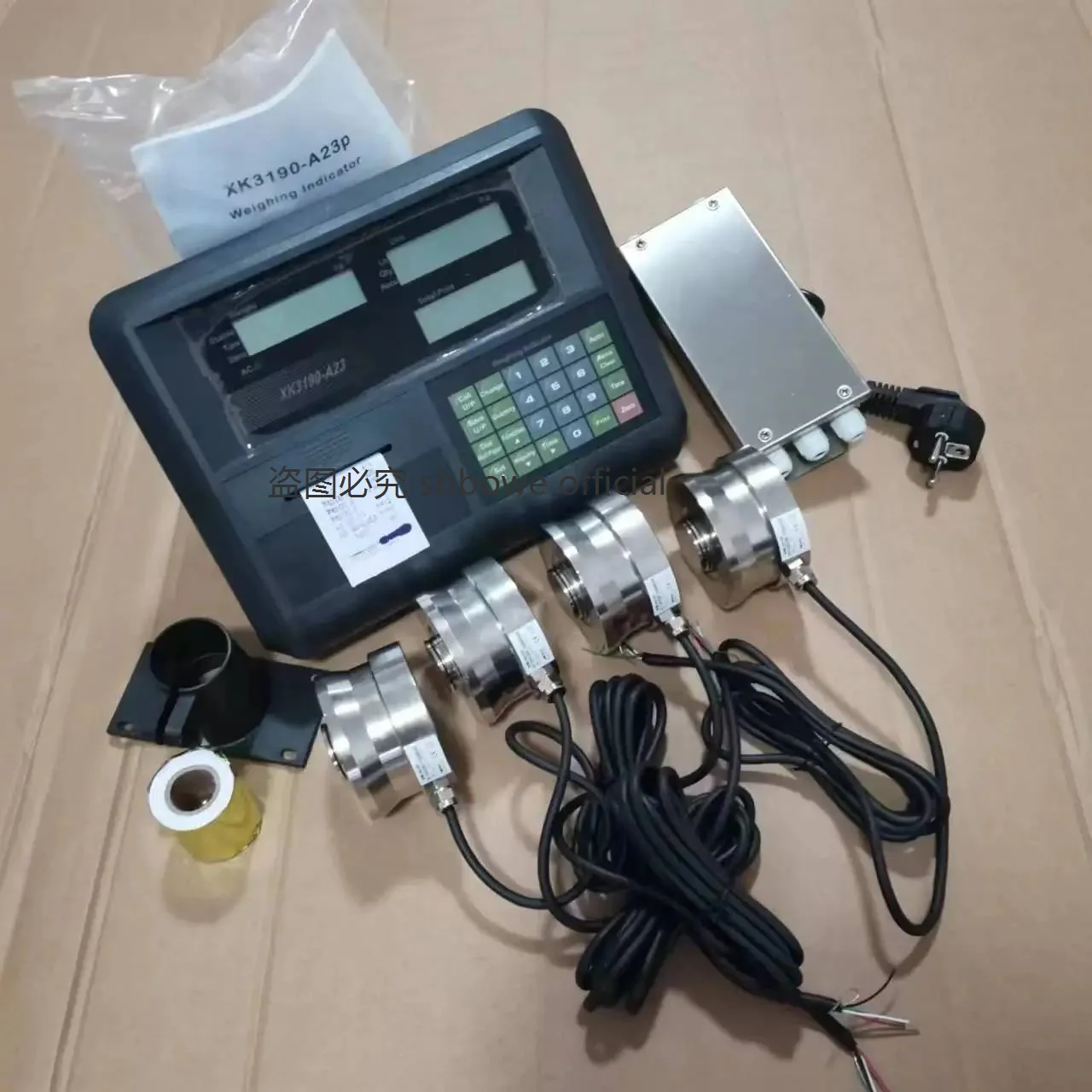 Weighing Scale Floor Printer Scale Weighing Controller A23P NHS Torsion-ring Pressure Sensor Hopper Tank Boday RTN Load Cell