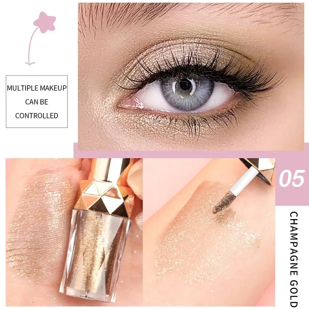 Party Eyeliner Stift Auge Make-up Zubehör Metallic Diamant Lidschatten Gesicht Schimmer Gel Glitter flüssige Lidschatten Körper Juwelen