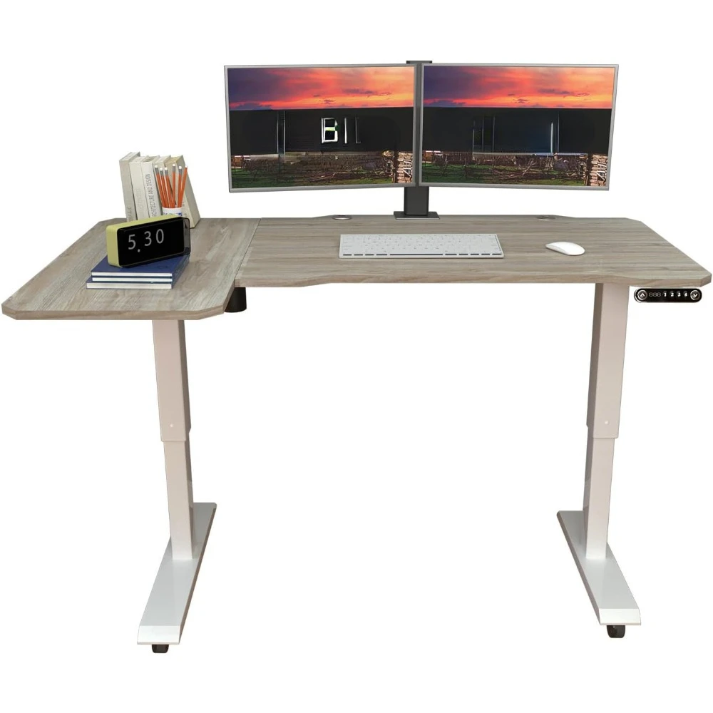 tanding Desk 59 Inches, Stand Up Rising Table for Home Office with Splice Board eiyuden chronicle rising ps4