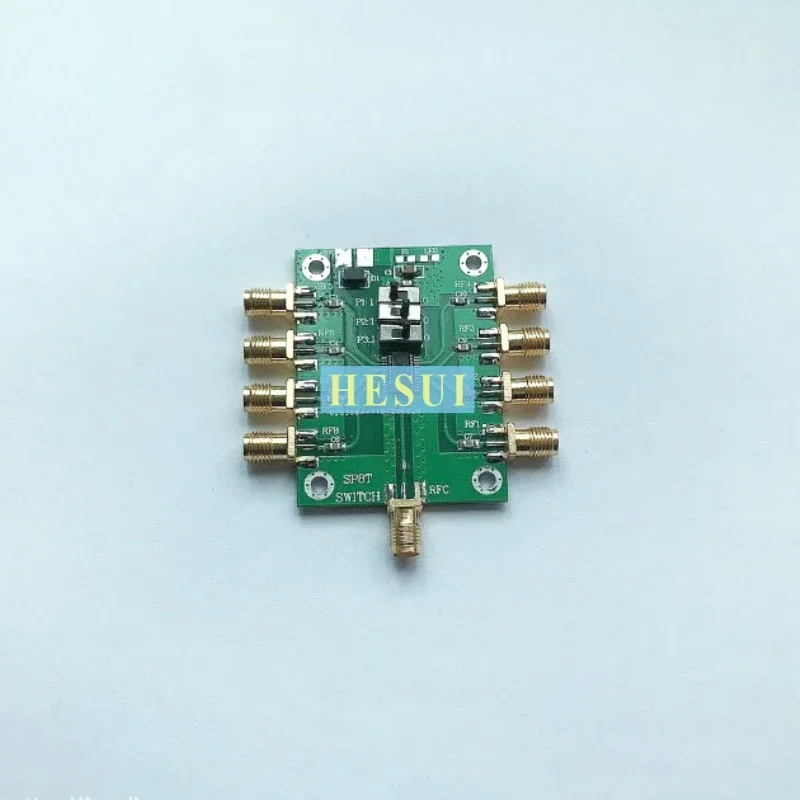 Rf switch SP8T DC-2.5G electronic switch One minute eight RF switch channel selection