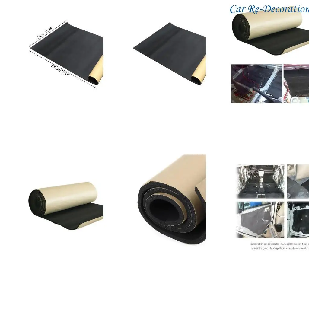 

R58D Firewalls Heat Sound Deadener Insulation Mat Proofing Pad Fit For Car Truck Hood