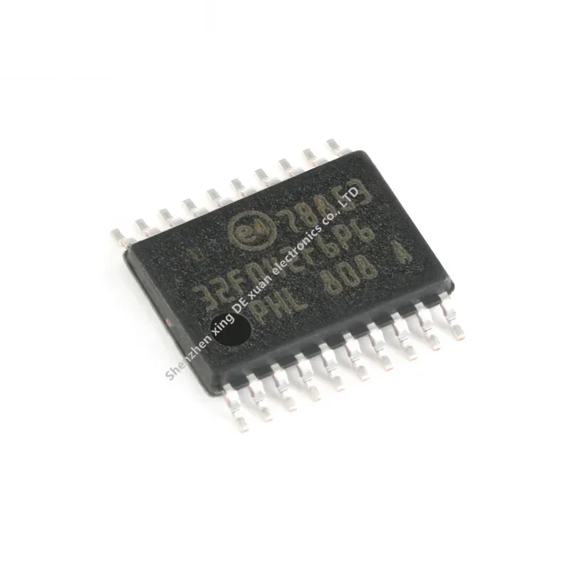 Original STM32F042F6P6 TSSOP-20 ARM Cortex-M0 32-bit microcontroller MCU Integrated circuit IC