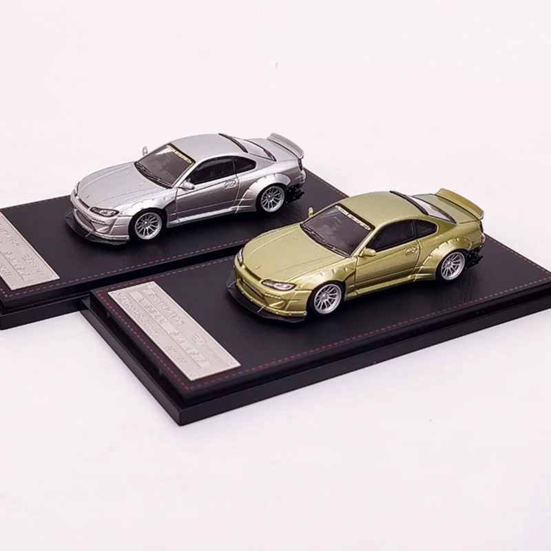 

SW сплав 1:64 Pandem ракетный кролик Silvia S15 модель спортивного автомобиля коллекция дисплей игрушка подарки сувениры
