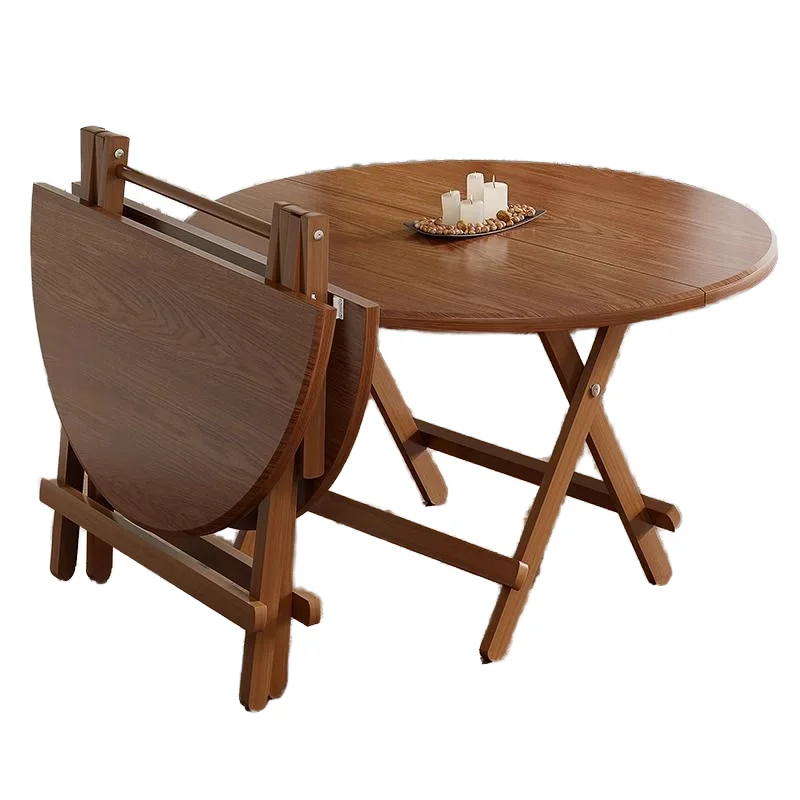 

Extendable Wooden Dining Table for Kitchen and Restaurant