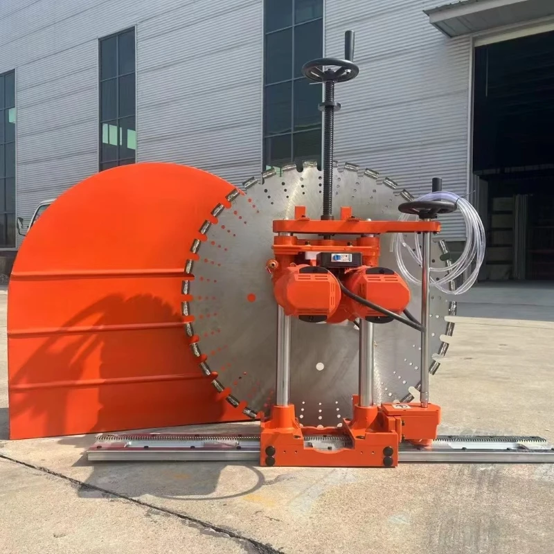 800mm Concrete Wall Cutting Machine  Adjustable Depth Wall Saw   Concrete Cutting Machine