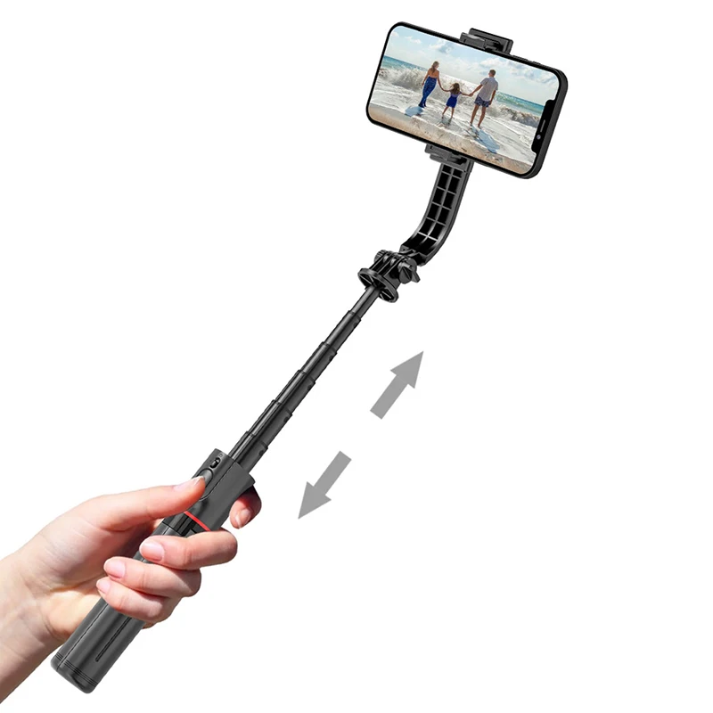 

Anti-shake selfie stick mobile phone tripod selfie artifact photo bracke bluetooth 360° automatic rotation Universal phone P43