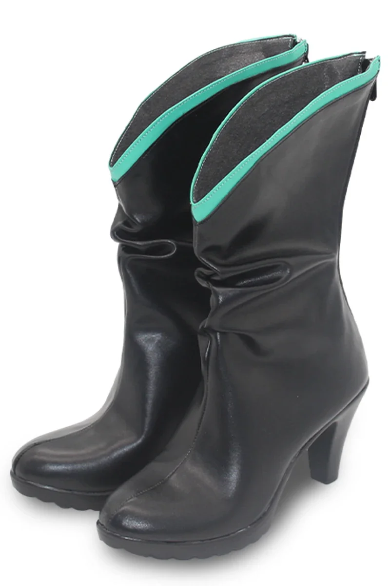 Anime oshi no ko mem-cho cosplay sapatos botas de carnaval de halloween sapatos pu adereços cosplay feitos sob encomenda