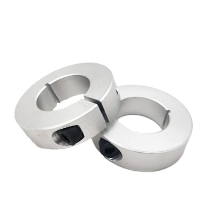 1/5PC Optical Axis Fixed Locking Limit Ring Separate Fixed Ring Open Type Limit Shaft SCSAW 4/5/6/8/10/12/13/14/15/16/17/18/20