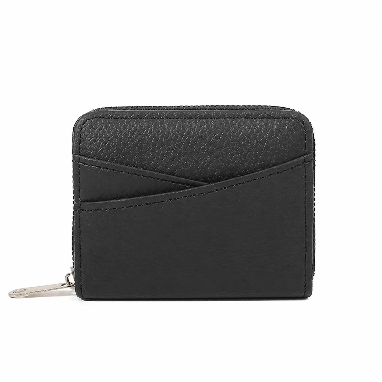 Compact Coin Purse Urban Minimalist Accordion Card Holder Pu Leather Wallet  Coin Purse For Outings Shopping Daily