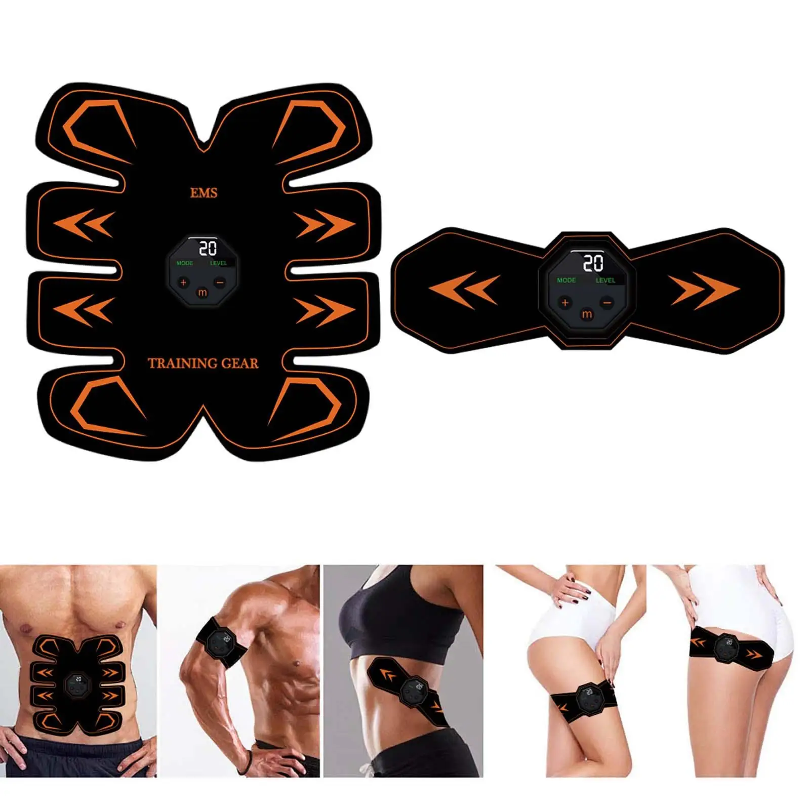 Wireless EMS Muscle Stimulator Muscle Toner Stimulating for Exercise Belly