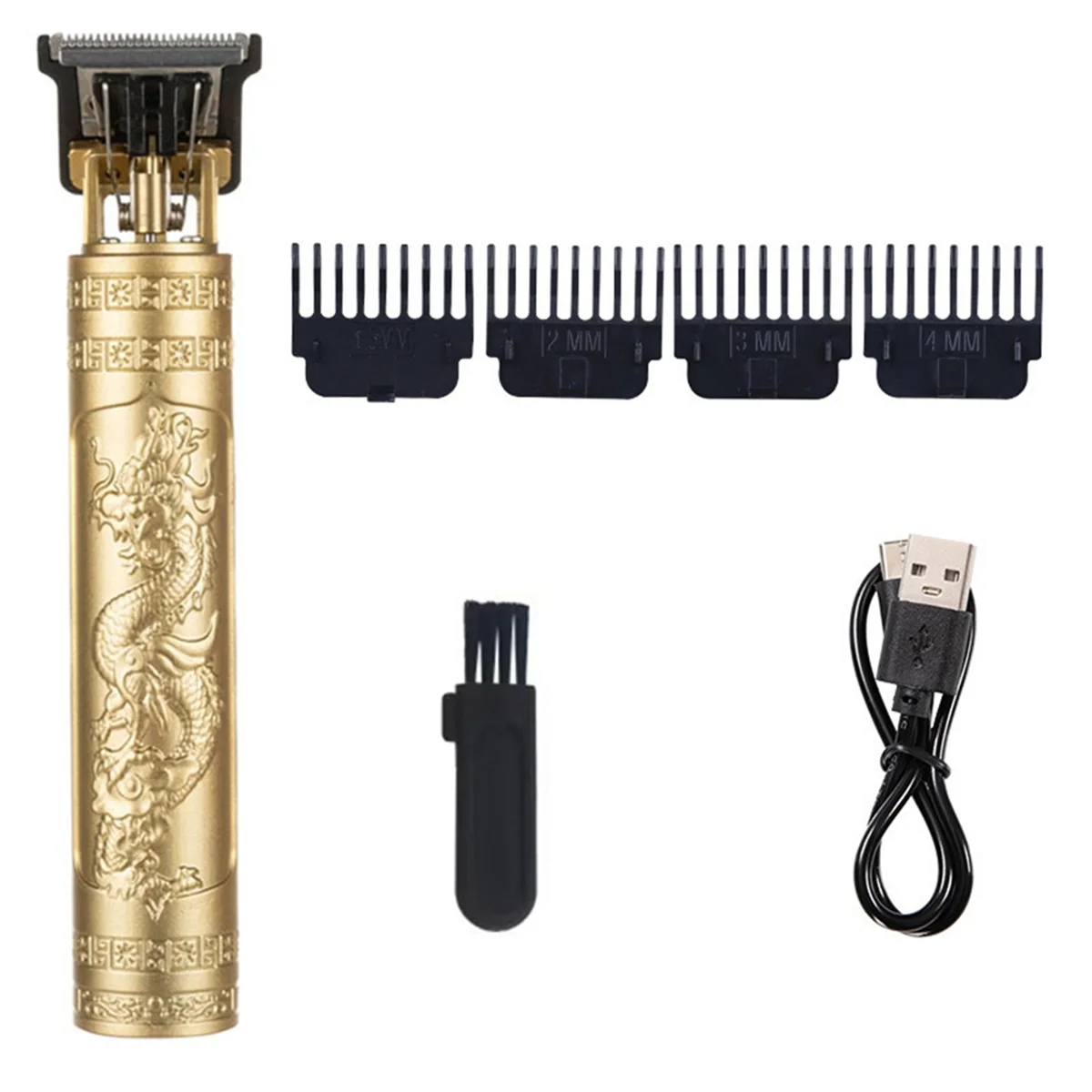 Haarschnitt Rasierer für Männer aufladen Rasierer Erwachsenen elektrische Vintage Clipper Rasiermesser nach Hause USB Aufladen Friseur b
