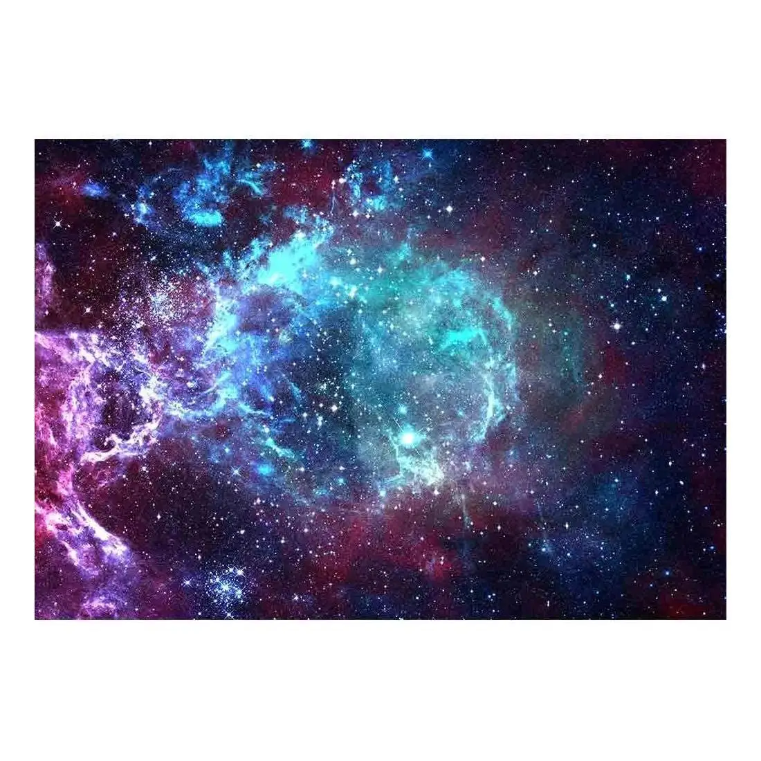 Universe Starry Sky Dining Table Stickers Cosmic Nebula Fantasy Table Cover Wallpaper Outer Space Murals Home Living Room Decor