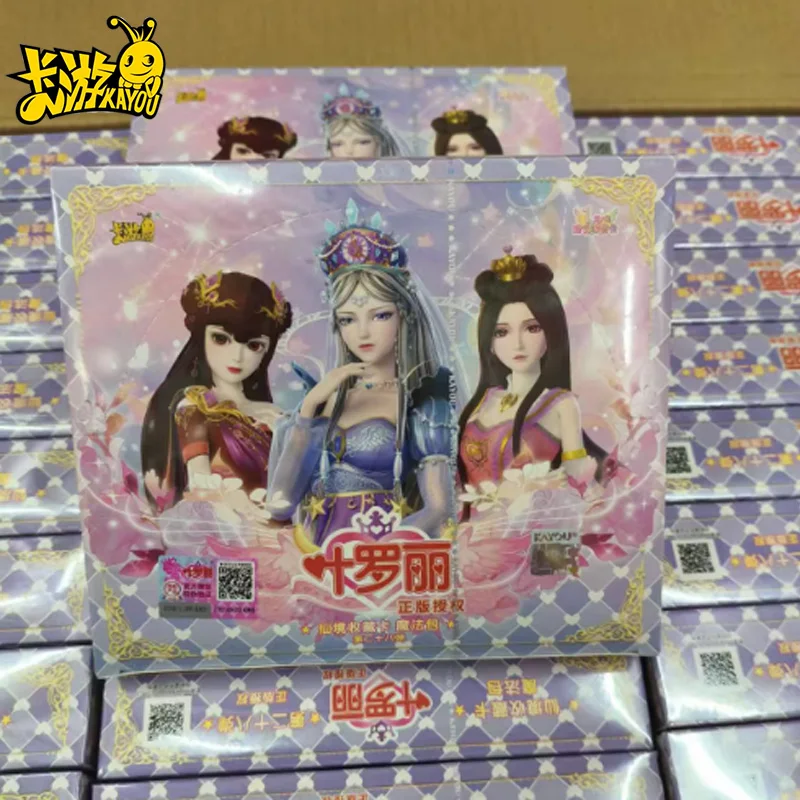 

Новая серия коллекционных карт Yeloli Magic Pack 2026: 28 официальных аниме-карточек Kayou для детей, коллекционная карточная игра, подарок, игрушки