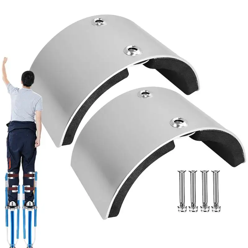 Stilts Drywall Replacement Part Aluminium Alloy Drywall Stilt Parts Metal Stilts Accessories Leg Straps Kit For Home Improvement