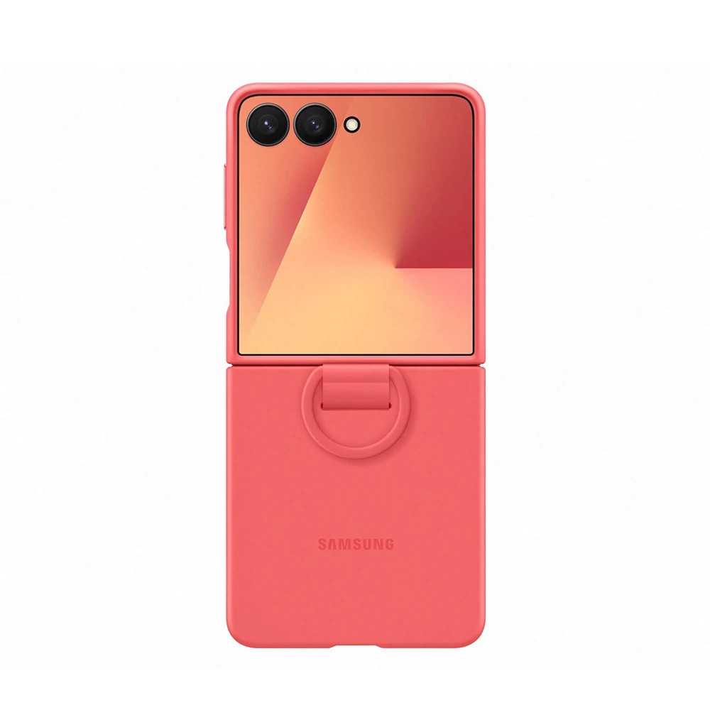 Oryginalne silikonowe etui z pierścieniem Samsung Galaxy Z Flip7 EF-PF766, silikonowe etui ochronne z pierścieniem, odporne na wstrząsy, do Galaxy Z Flip 7 — zdjęcie produktu 3