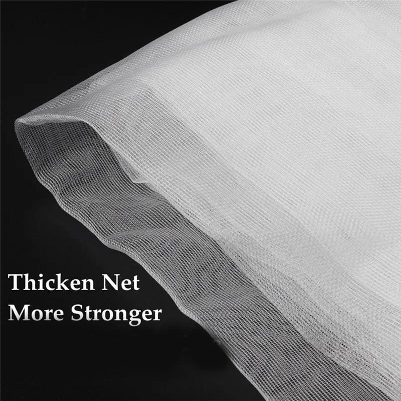 

L74A 60-сетчатая утолщенная садовая сетка для борьбы с овощами, защитная сетка для фермы, сада, фруктовых деревьев, 30 квадратных метров