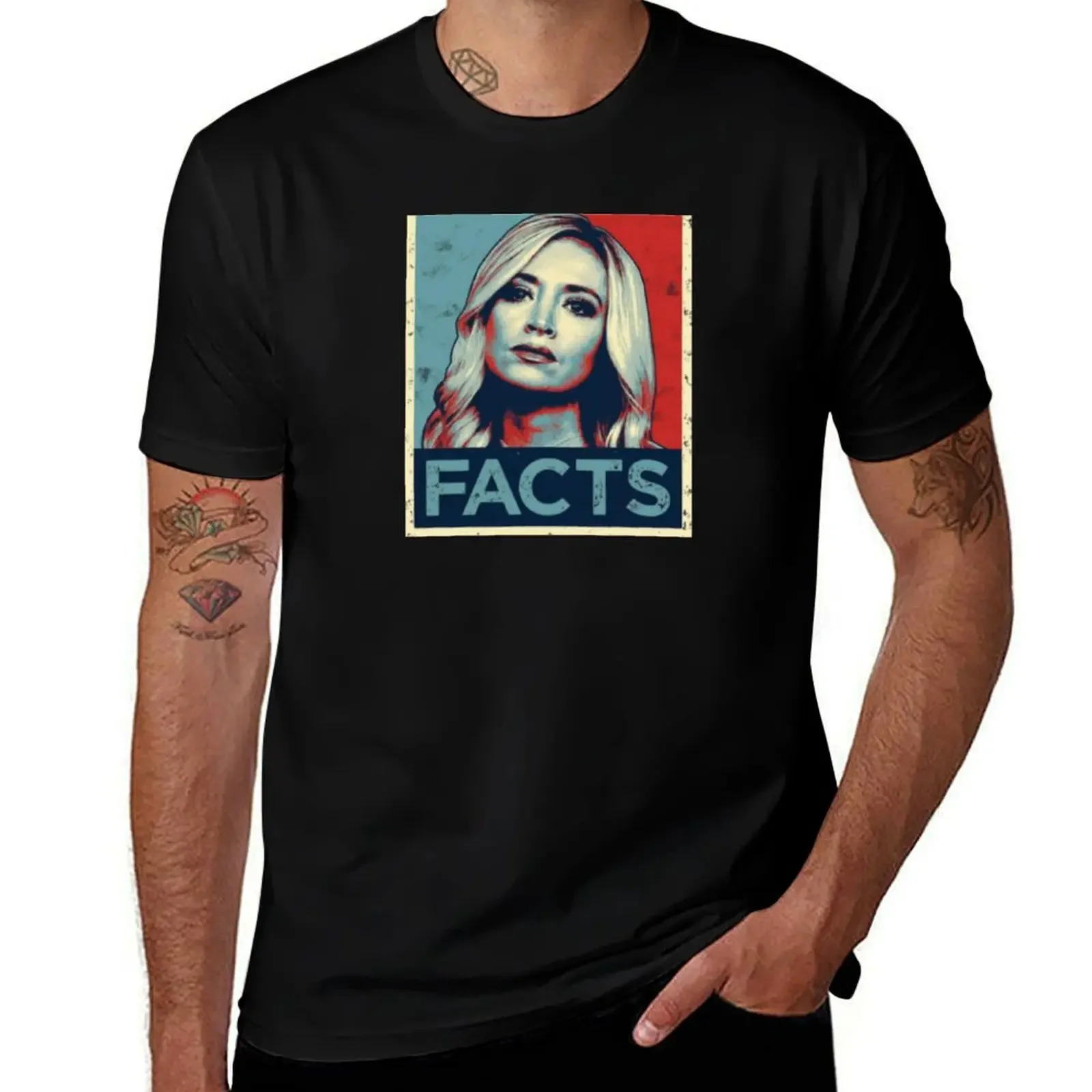 Fact Kayleigh Press Secretary Mcenany T-Shirt Aesthetic clothing summer top shirts graphic tees mens t shirts casual stylish