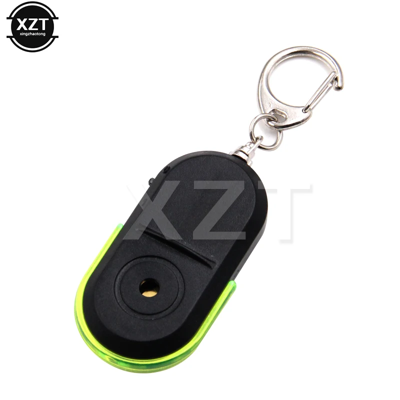 Car Smart Anti-Lost Alarm Wallet Phone Key Finder Locator Keychain Whistle Sound With LED Light Mini Anti Lost Key Finder Sensor