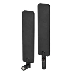 Bingfu 2pcs Tri-band WiFi 2.4GHz 5GHz 6E 8dBi MIMO RP-SMA Antenna for WiFi Router Wireless Network Card USB Adapter Security IP
