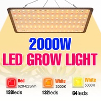 Grow Light Led Full Spectrum Lamp 1000W 1500W 2000W Led Plant Light Bulb Greenhouses Indoor Phyto Lamp Grow Tent US EU UK Plug