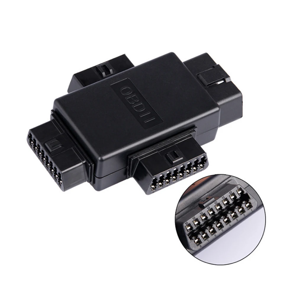 

Diagnostic Extender Tool For Switch OBD2 OBDII Full 16 Pin 1 To 3 OBD Cable Splitter Swtich Converter Adapter