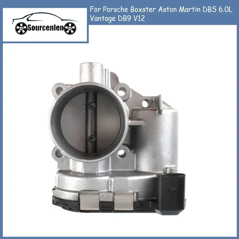 Throttle Body for Porsche Boxster Aston Martin DBS 6.0L Vantage DB9 V12 0280750156 404702306539 1R1E9E926AA Air Intake System