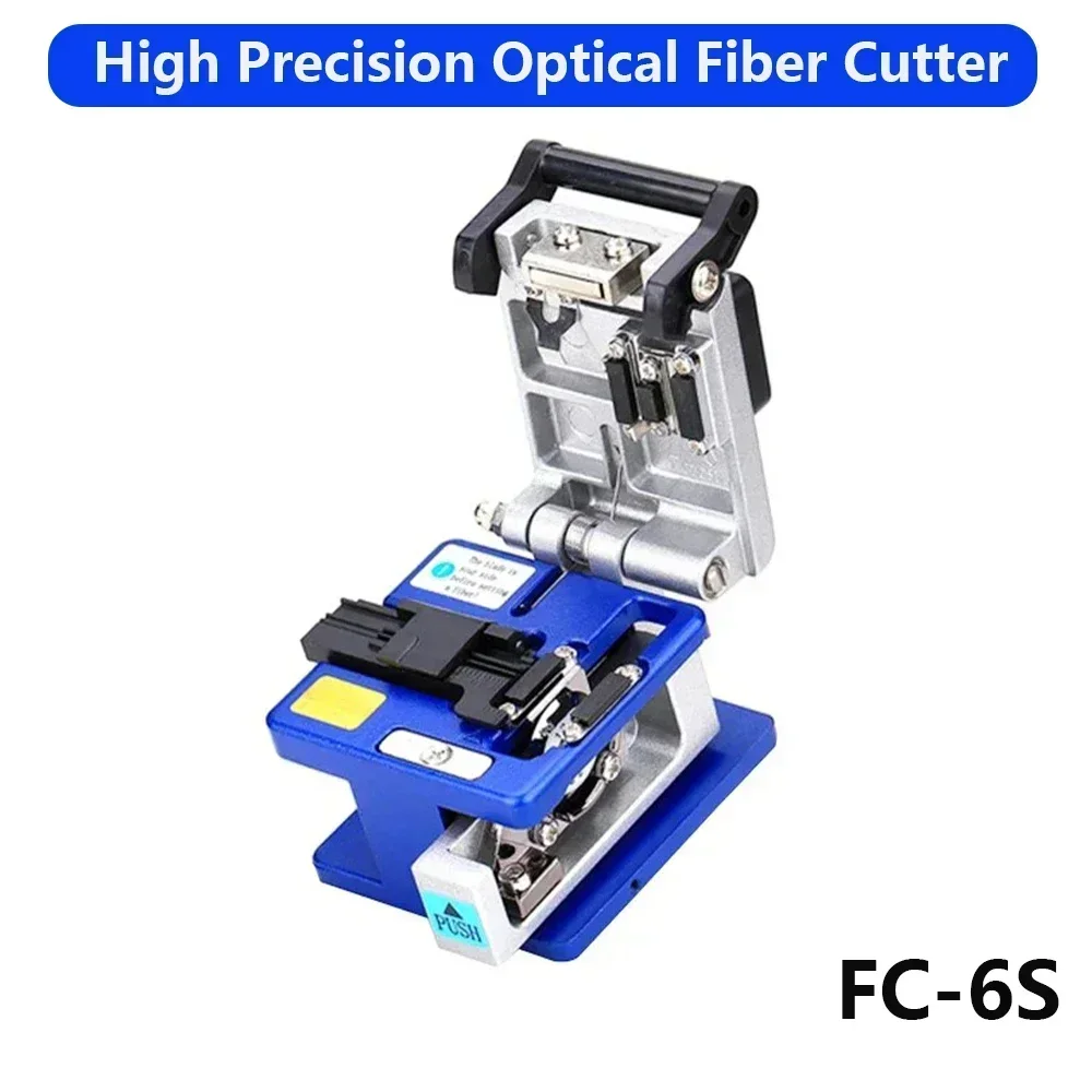 16 Sided Blade High-precision Fiber Optic Cutter FC-6S Fiber Optic Cable Metal Material Cutting Tool FTTH Fiber Optic Clamp Meta