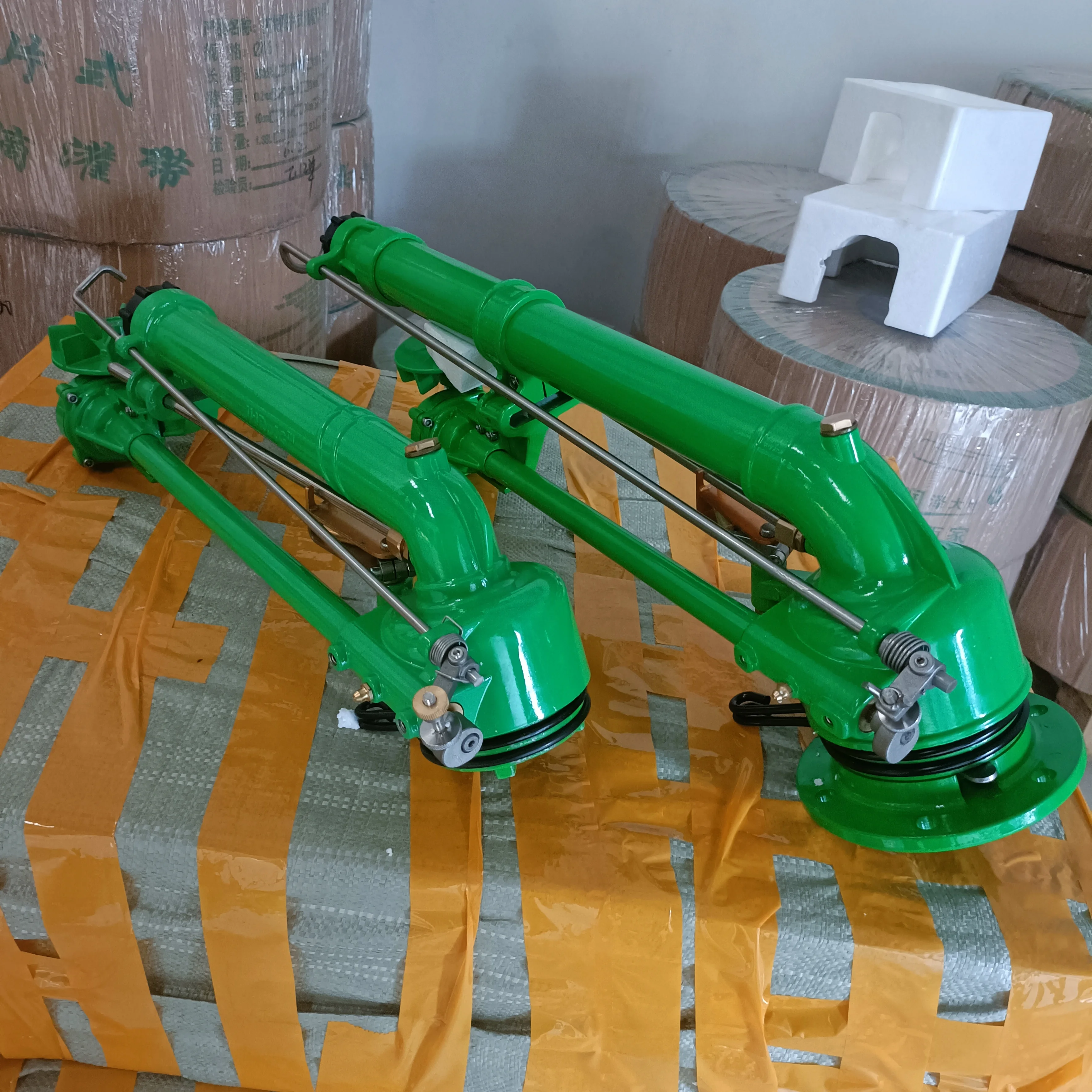 

Agricultural Big Metal Rain G-un Sprinkler 360 Degree Coverage Long Distance 2" Watering Irrigation for Farm