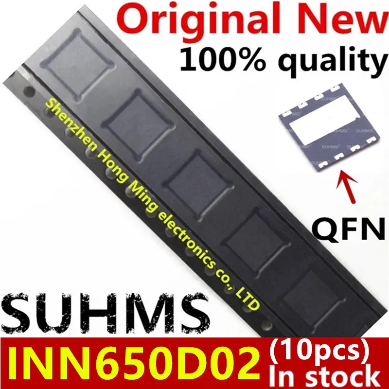 

(10piece)100% New INN650D02 650D02 QFN-8