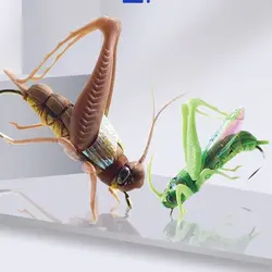 Señuelos de Pesca de insectos, cebos artificiales duros, aparejos de pesca de lubina con mosca, simulación de carretera, 2 #6 #