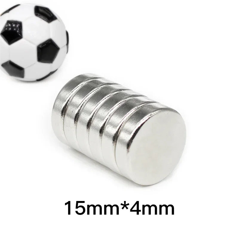 5/10/20/50/100PCS 15x4 mm Disc Strong Cylinder Rare Earth Magnet 15mmx4mm N35 Round Neodymium Magnets 15x4mm 15*4 mm