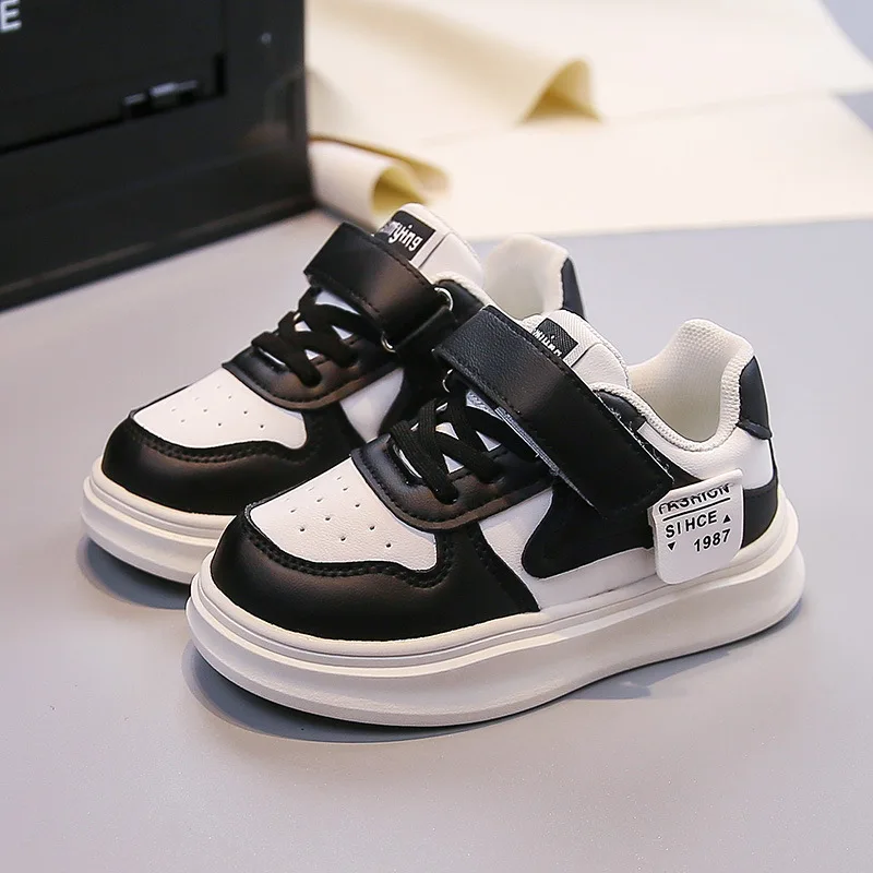 

Детская повседневная обувь, дышащая детская спортивная обувь на липучке, осень 2021, новые кроссовки для бега для мальчиков и девочек с мягкой подошвой для студентов