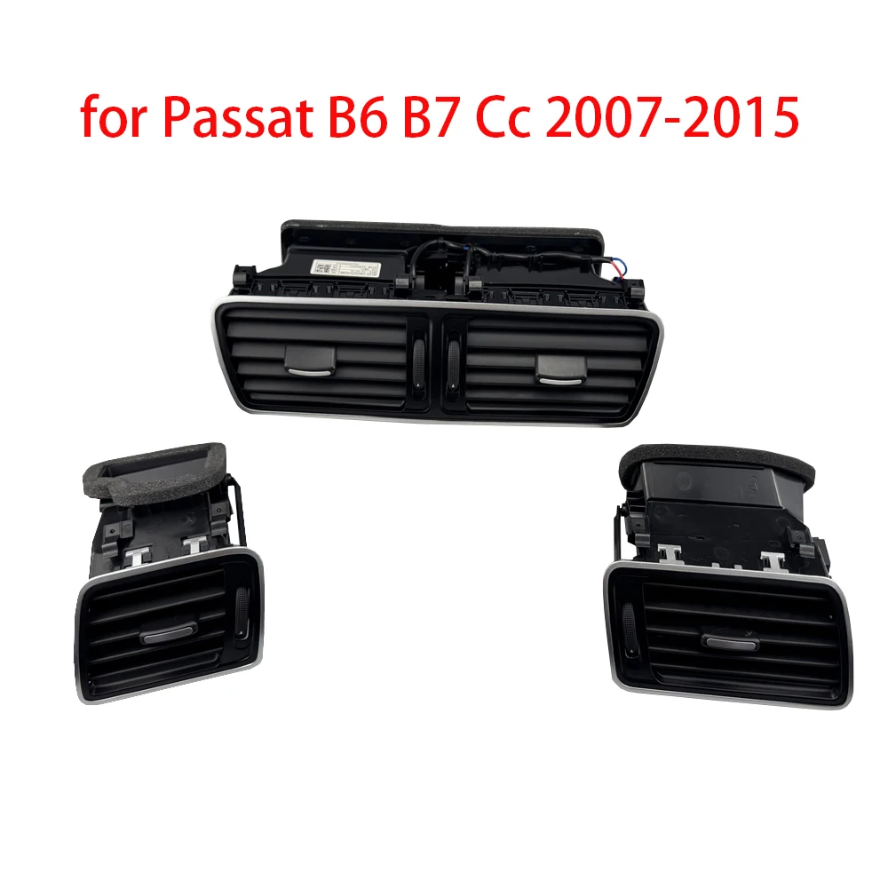 

Для Passat B6 B7 Cc 2007-2015 Выпускное отверстие для приборов Центральная консоль Выпуск кондиционера 3Ad 819 701A 3Ad 819 702A 3Ad 819 728