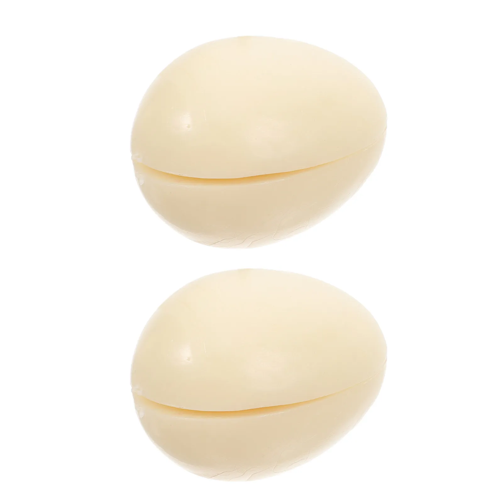 

Набор из 4 реалистичных искусственных вареных яиц (муляжи) из ПВХ для Монтессори-обучения, демонстрации на кухне, фотосъемки, обучения и DIY-проектов