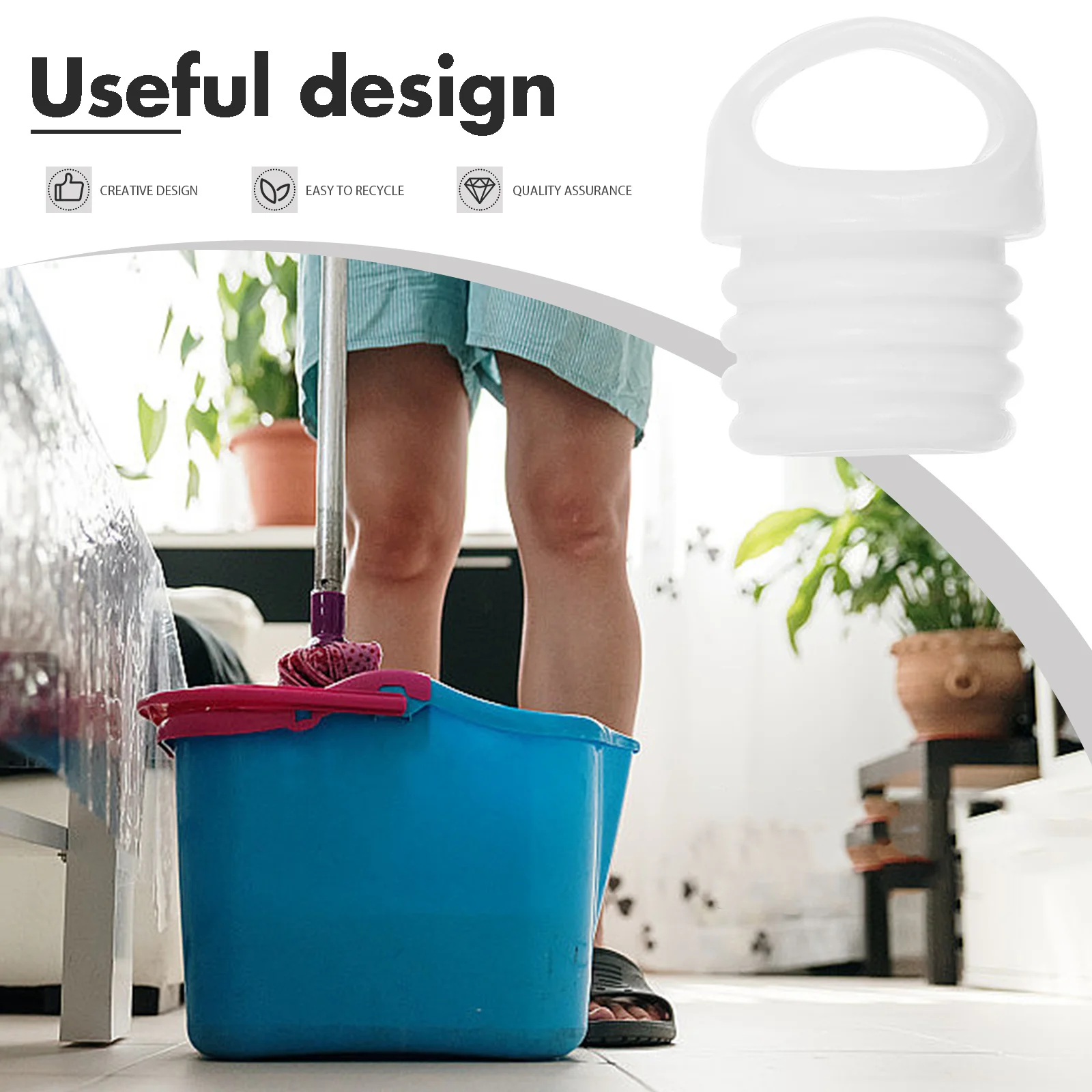 3Pcs Mop Bucket Plu… - image