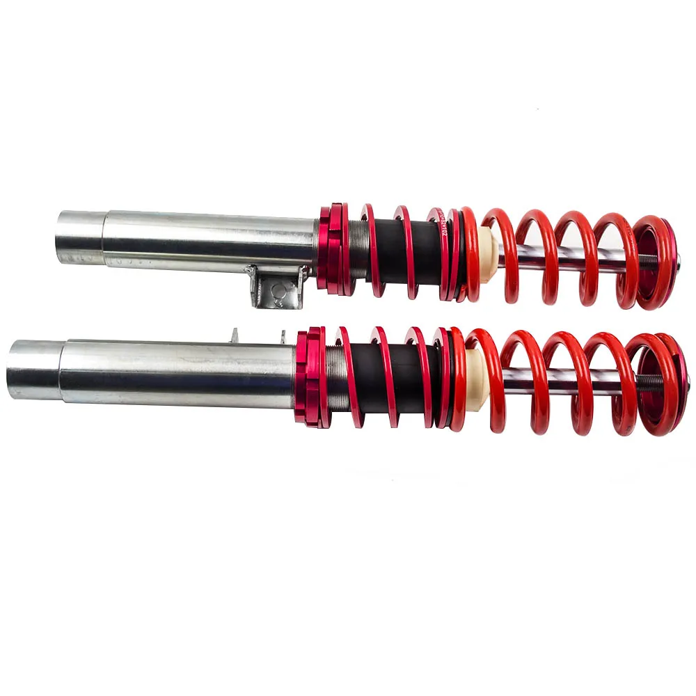 Adjustable Coilovers Suspension Kit For BMW 3 E46 Convertible 323ci 325ci 330ci Spring Front Rear Street Coilovers Shock Struts