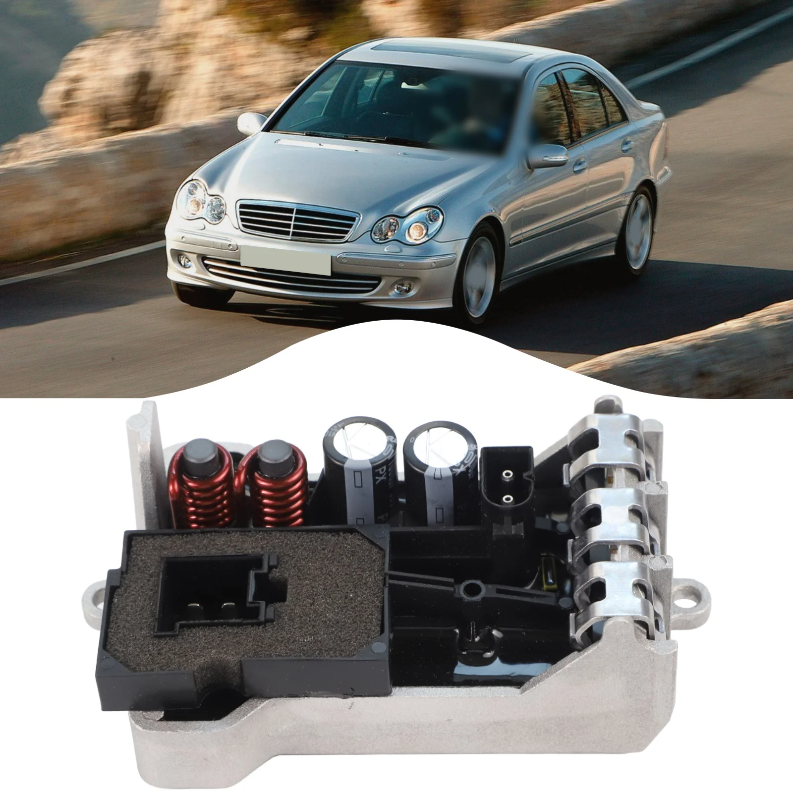 

Heater Resistor for Mercedes C Class W203 E Class W211 CLK C209 M Class W163 Enhances Interior Climate Control