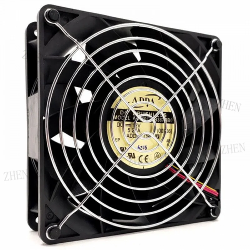 

Y Y Whatsminer M20s M21S High Speed 140mm 14cm Cooling Fan, for ADDA AS14012XB387BB0 Fan