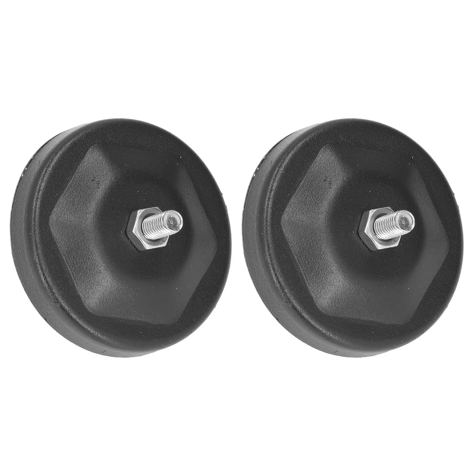 

2pcs Magnetic Mounting Base for led Light Bar Work Lamp, Nondestructive Black Installation, Antiscratch Universal Metal