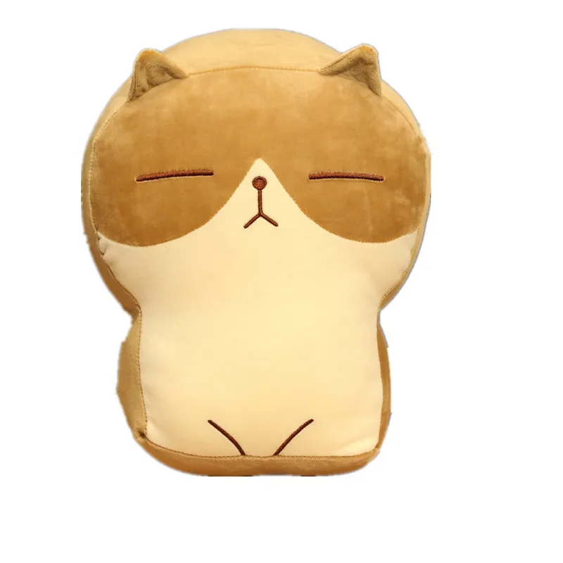 New Hot Cats Plush Pillow Animal Cartoon Fat Funny Cat Anime Stuffed Doll Plush Toys Plushie Baby Children Kids Christmas Gifts