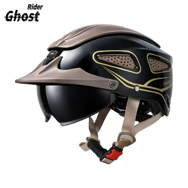 Summer Motorcycle Visor Helmet Cap Helmet Baseball Helmet Electric Vehicle Unisex Summer Day Sunscreen Breathable Hard Hat